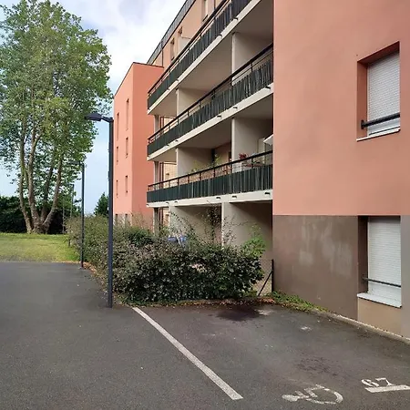T2 En Centre Avec Place De Parking Privative Lejlighed Le Mans